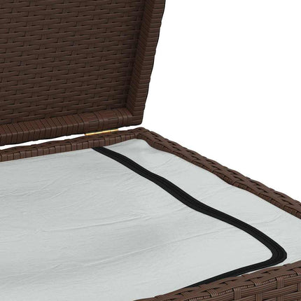 Dynbox 120x50x60 cm konstrotting brun