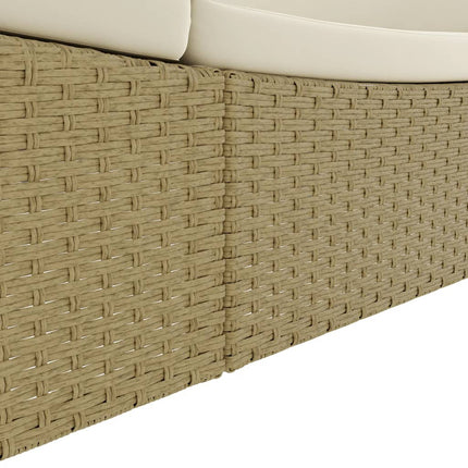 Solsäng konstrotting beige