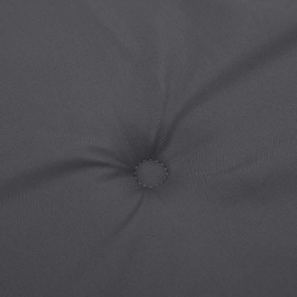 Bänkdyna för trädgården antracit 120x50x4 cm oxfordtyg