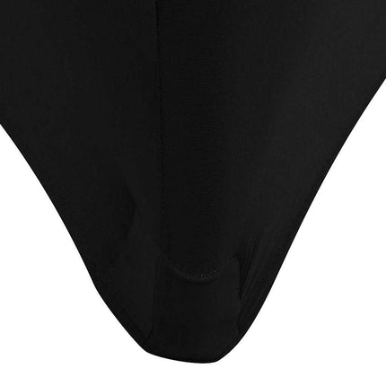 Bordsöverdrag stretch 2 st svart 183x76x74 cm