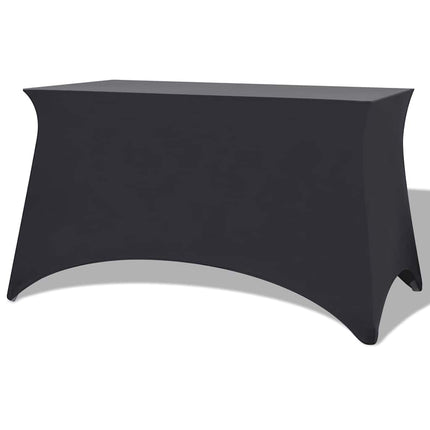 Bordsöverdrag stretch 2 st antracit 243x76x74 cm
