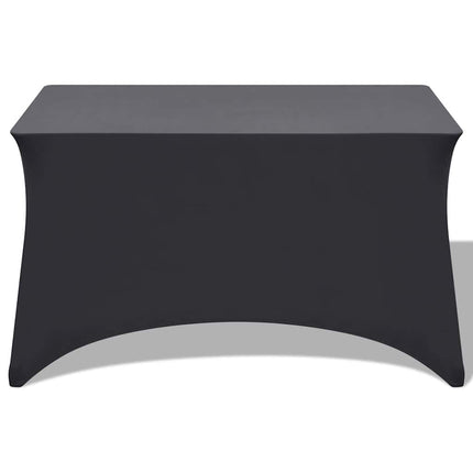 Bordsöverdrag stretch 2 st antracit 243x76x74 cm