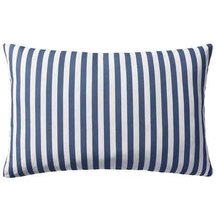Prydnadskuddar för trädgården 2 st 60x40 cm randiga marinblå