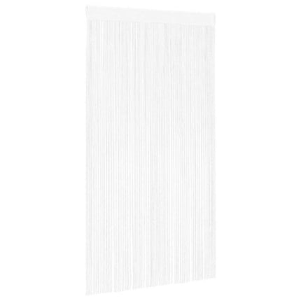 Trådgardiner 2 st 100x250 cm vit