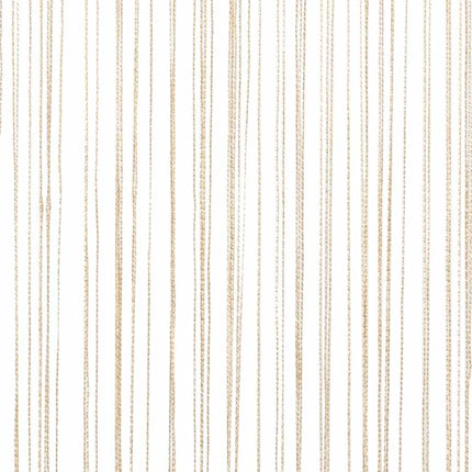 Trådgardiner 2 st 100x250 cm beige