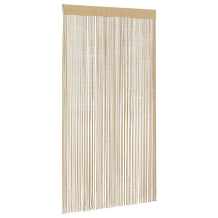Trådgardiner 2 st 140x250 cm beige
