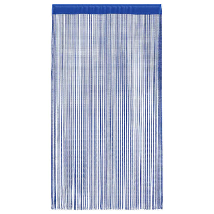 Trådgardiner 2 st 100x250 cm blå