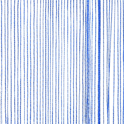 Trådgardiner 2 st 140x250 cm blå