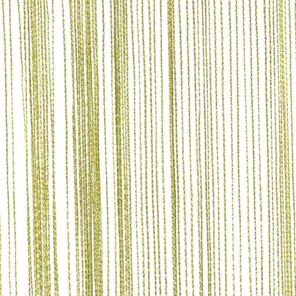 Trådgardiner 2 st 100x250 cm grön