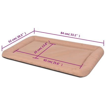 Hundmadrass storlek XL beige