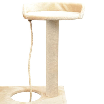 Klösträd med sisalpelare 150 cm beige