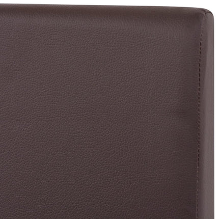 Matbord Och Matstolar 7 Delar Konstläder Ek