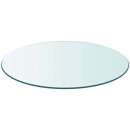 Bordsskiva i härdat glas 600 mm rund