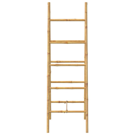 Dubbel handduksstege med 5 pinnar bambu 50x160 cm