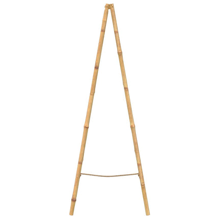 Dubbel handduksstege med 5 pinnar bambu 50x160 cm