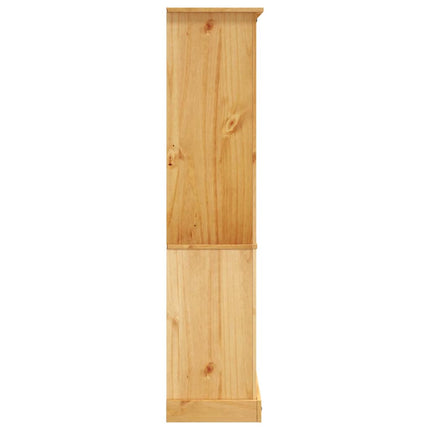 Bokhylla i mexikansk Coronastil med 5 hyllor furu 80x40x170 cm