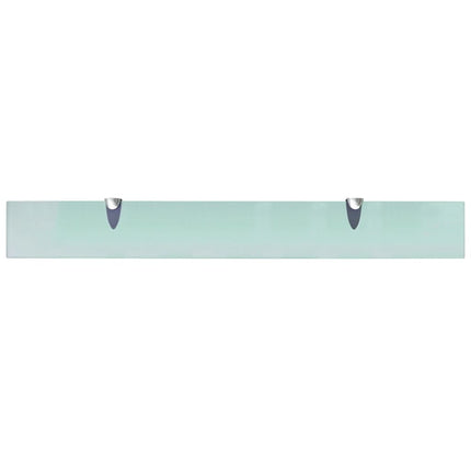 Svävande hylla glas 80x10 cm 8 mm