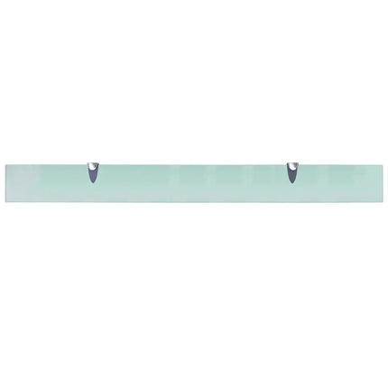 Svävande hylla glas 100x10 cm 8 mm
