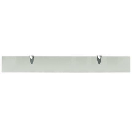 Svävande hylla glas 80x10 cm 8 mm