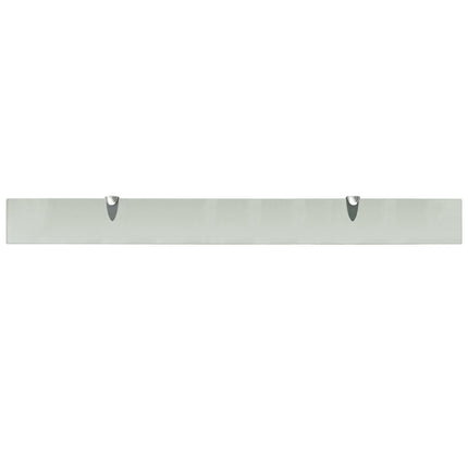Svävande hylla glas 100x10 cm 8 mm