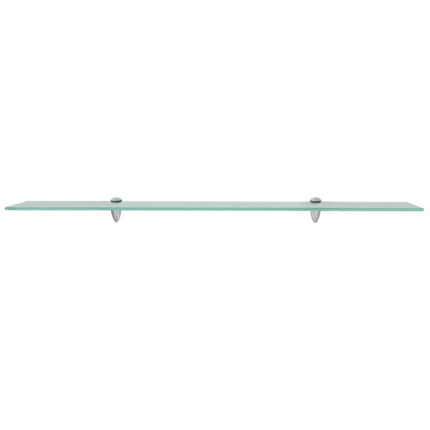 Svävande hylla av glas 100x20 cm 8 mm
