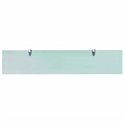Svävande hylla av glas 100x20 cm 8 mm