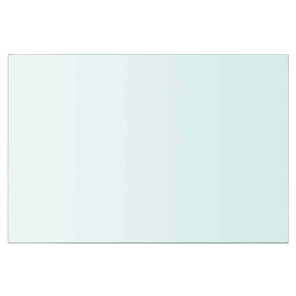 Hyllplan glas genomskinlig 30x20 cm