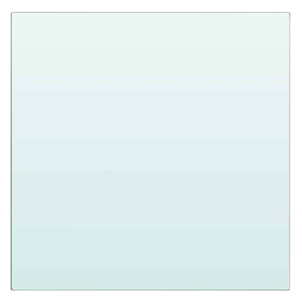 Hyllplan glas genomskinlig 30x30 cm