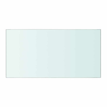 Hyllplan glas genomskinlig 40x20 cm