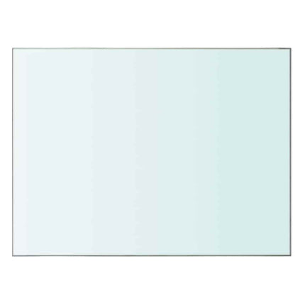 Hyllplan glas genomskinlig 40x30 cm
