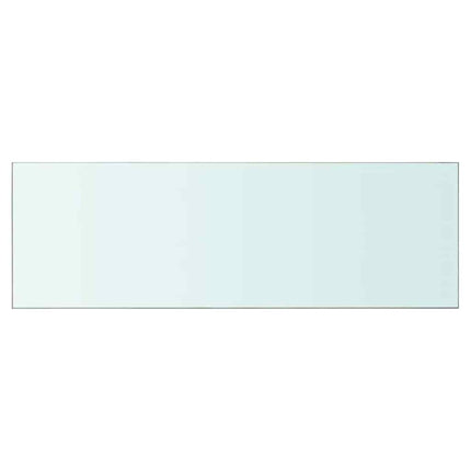 Hyllplan glas genomskinlig 90x30 cm