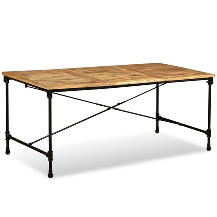 Matbord i massivt mangoträ 180 cm