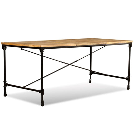 Matbord i massivt mangoträ 180 cm