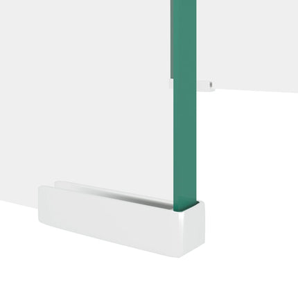 TV-bord klarglas 40x25x11 cm