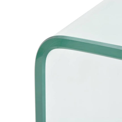 Soffbord i härdat glas 98x45x30 cm
