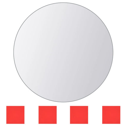 Spegelplattor 8 st multiform spegelglas