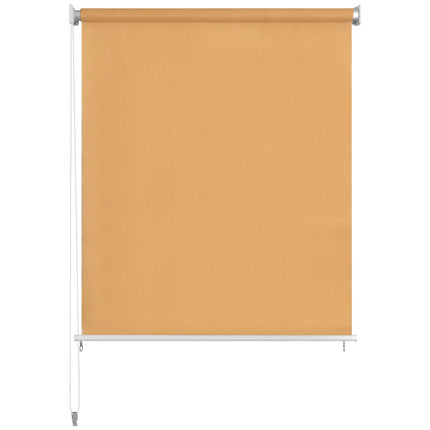 Rullgardin utomhus 105 (B) x 230 (H) cm beige