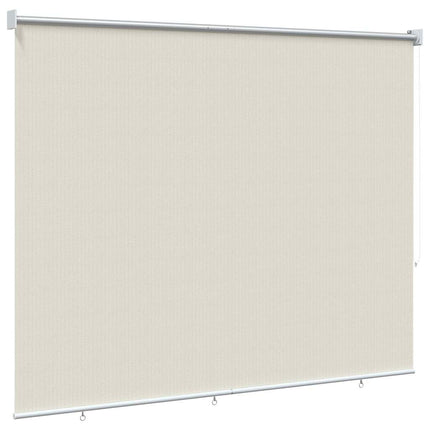Rullgardin utomhus 225 (B) x 140 (H) cm gräddvit