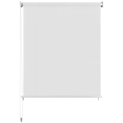 Rullgardin utomhus 205 (B) x 140 (H) cm vit