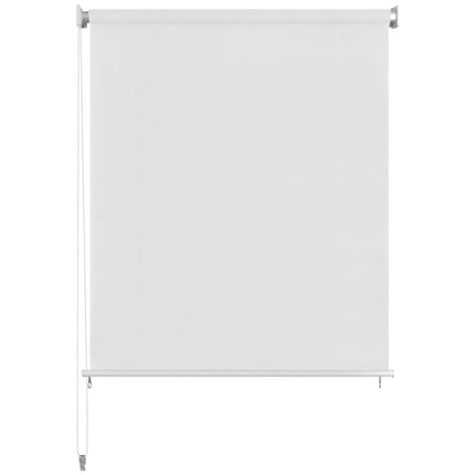 Rullgardin utomhus 225 (B) x 140 (H) cm vit
