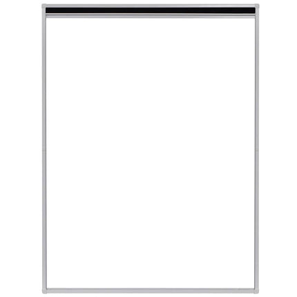 Plisserat insektsnät för fönster 60x80 cm aluminium