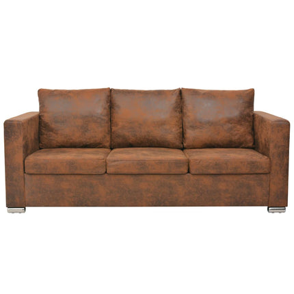 3-sitssoffa 191x73x82 cm konstmocka