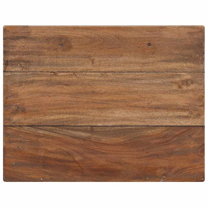 Sängbord massivt mahognyträ 40x30x51 cm