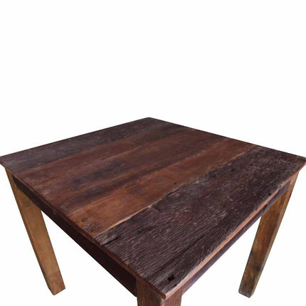 Matbord blandat återvunnet trä 82x80x76 cm