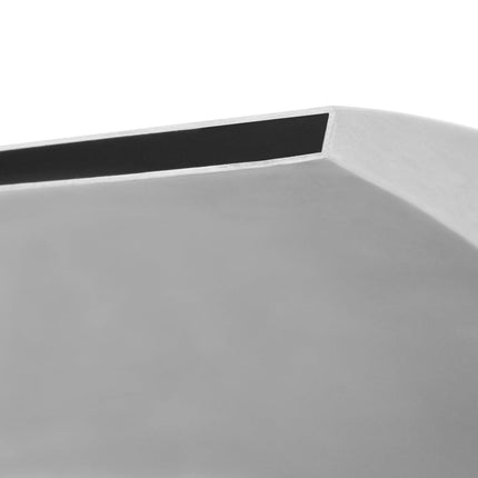 Poolfontän rostfritt stål 45x30x65 cm silver