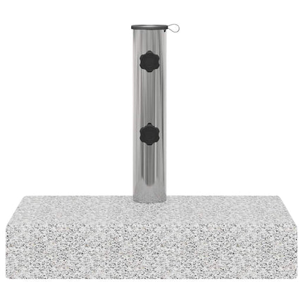 Parasollfot granit rektangulär 25 kg