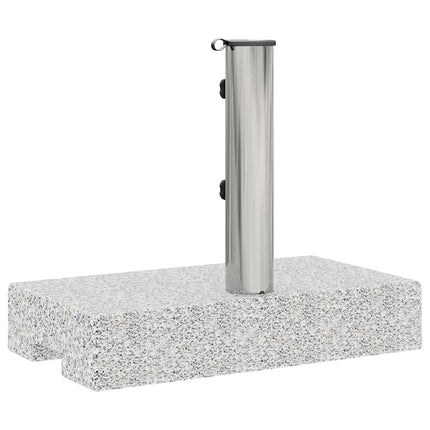 Parasollfot granit rektangulär 25 kg
