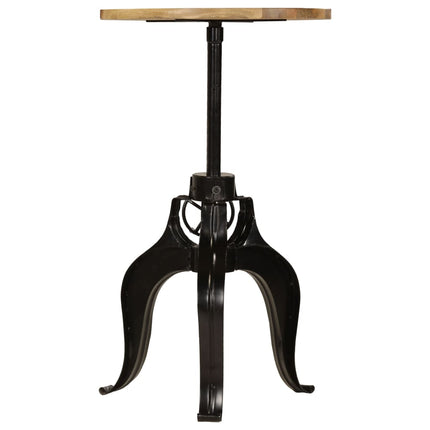 Barbord massivt mangoträ 60x(76-110) cm