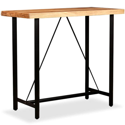Barbord massiv akacia 120x60x107 cm