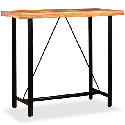 Barbord massiv akacia 120x60x107 cm